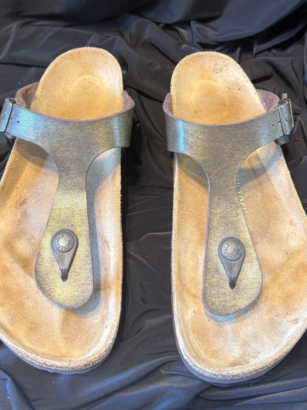 Birkenstock Gizeh Thong Sandals Copper Brown Womens 6 EU 37 - Picture 2 of 10